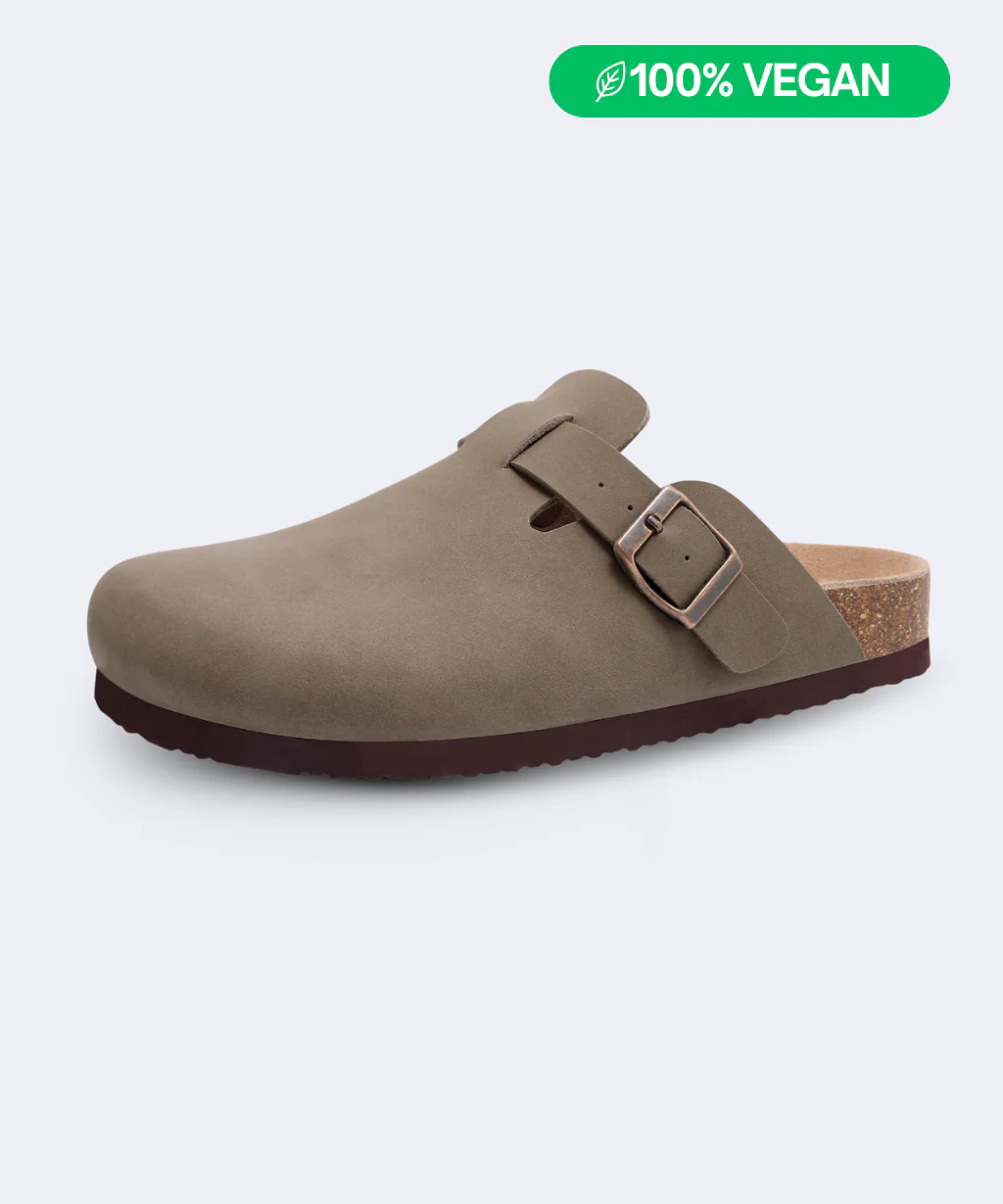 Smooth Vegan Leather Clogs by Qomfort - Image 5